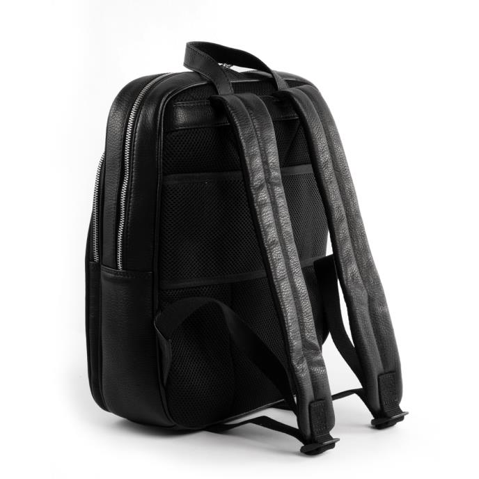 totes® Genuine Leather Backpack Black Extra Image 2